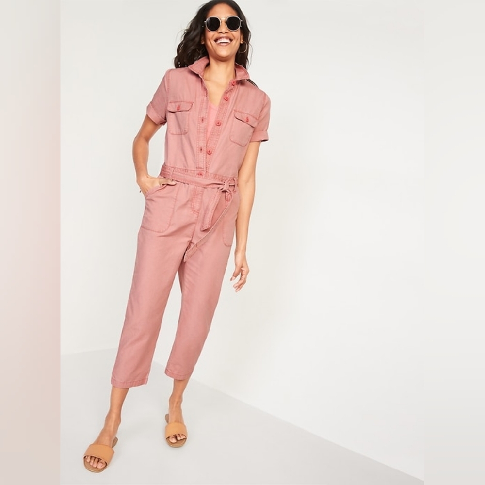 Women's Pink Jumpsuit